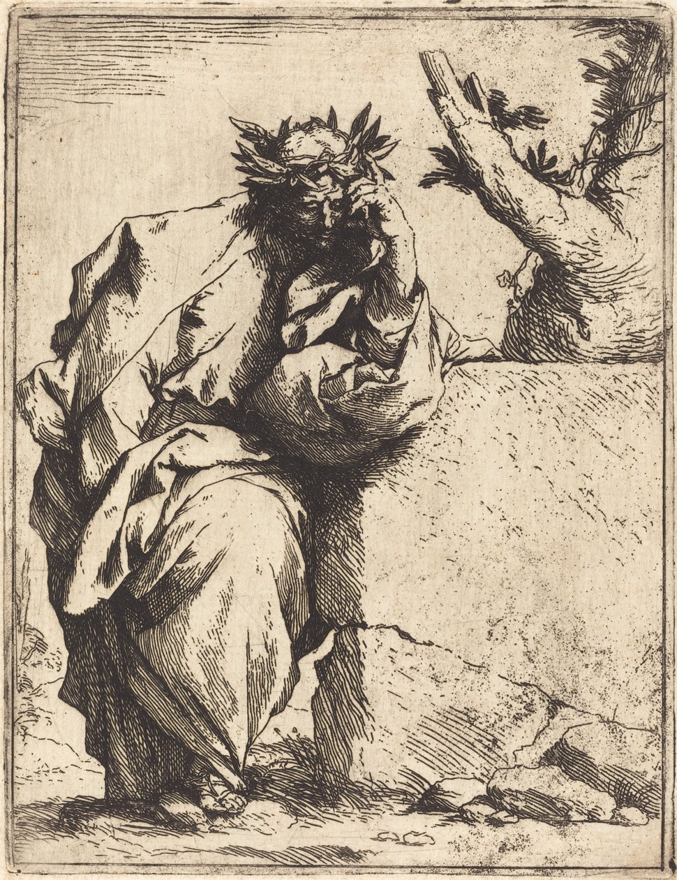 Básník od Jusepe de Ribera