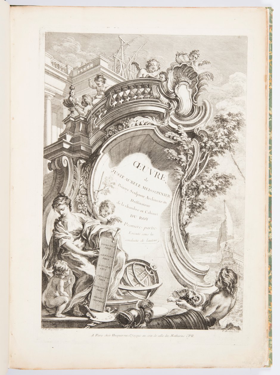Díla Juste-Aurèle Meissonnier od Juste Aurèle Meissonnier