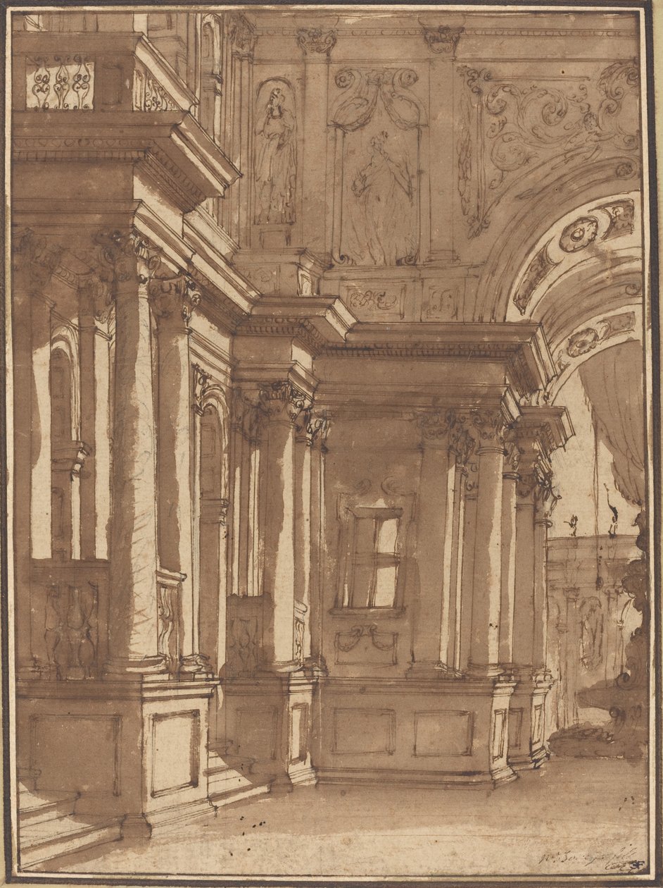 Interiér paláce od Juste François Boucher