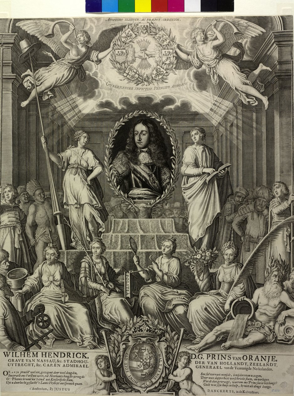 Kníže z Oranienu William III od Justus Danckertsz
