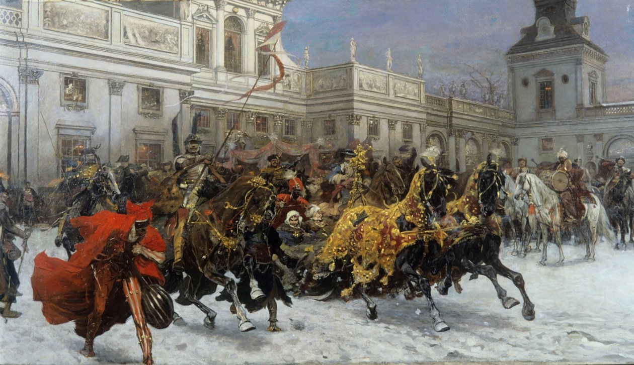 Marysieńka opouští Wilanów od Jozef Brandt