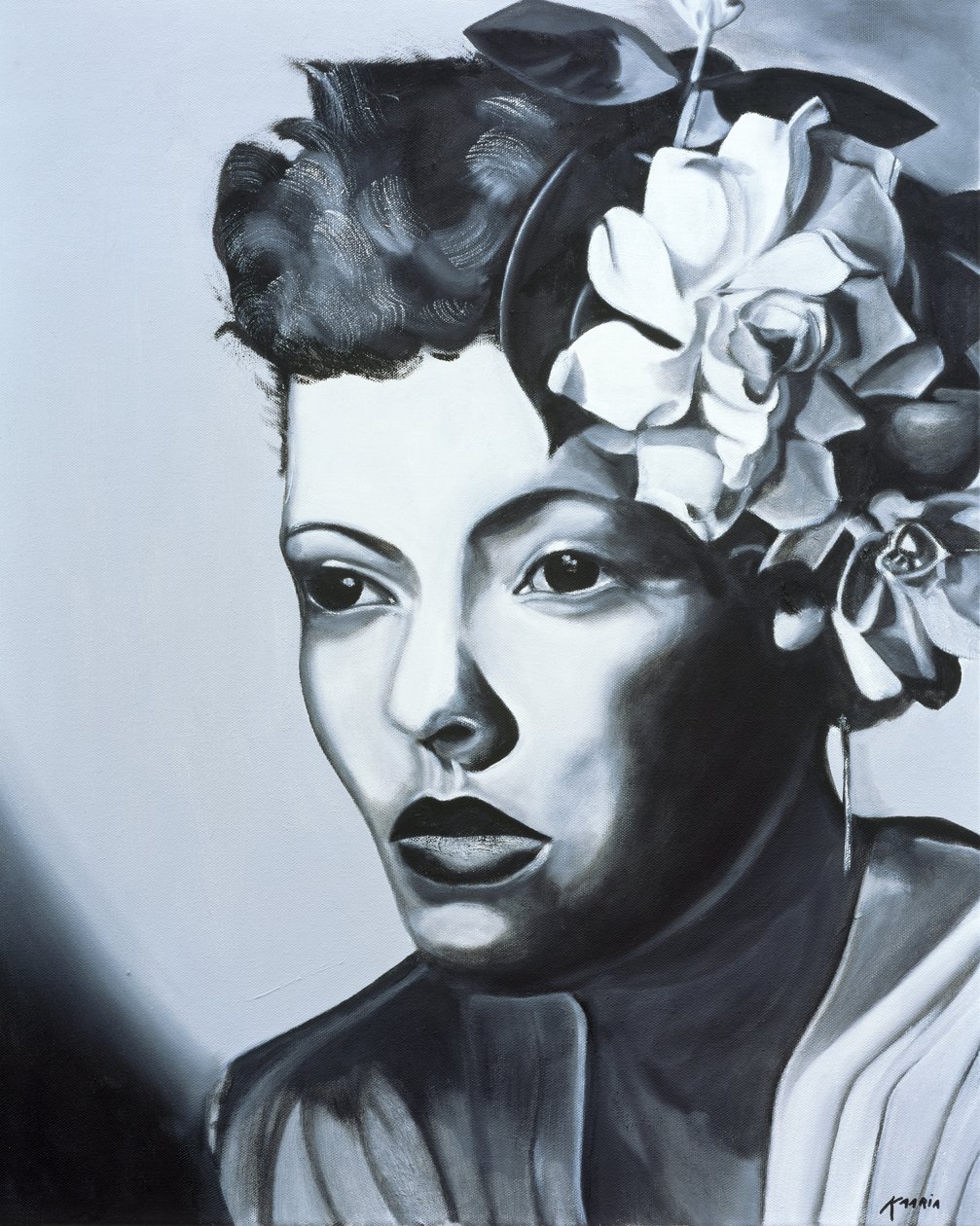 Billie Holiday (1915-1959) od Kaaria Mucherera
