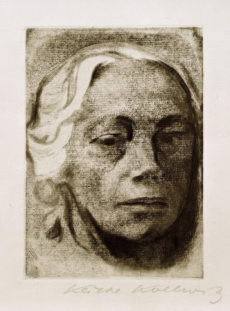 Autoportrét od Käthe Kollwitz