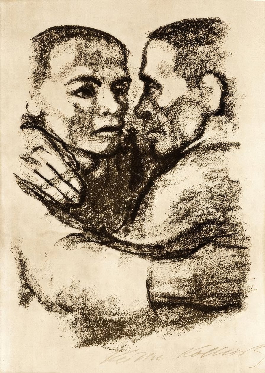 Bratříčkování od Käthe Kollwitz