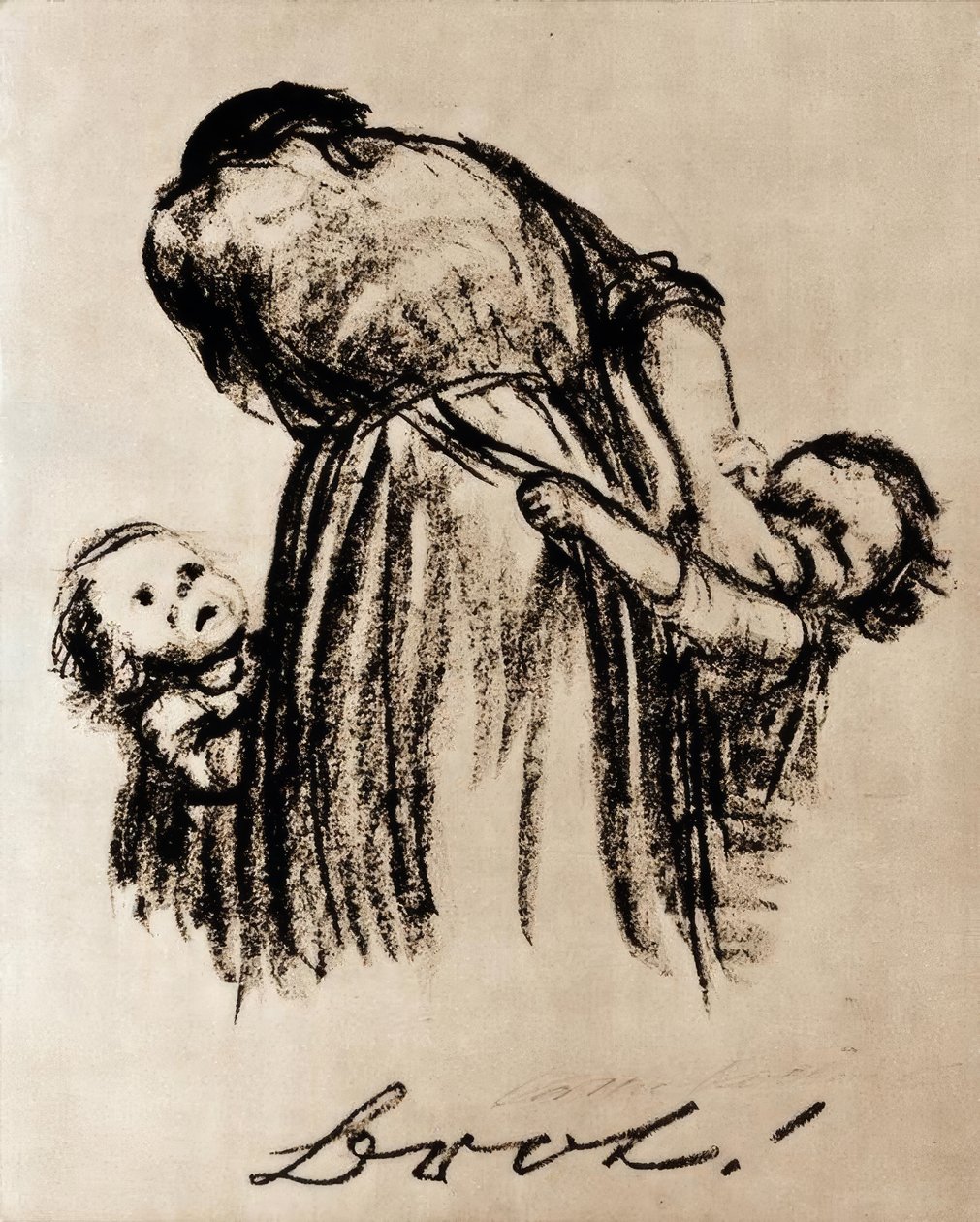 chléb od Käthe Kollwitz