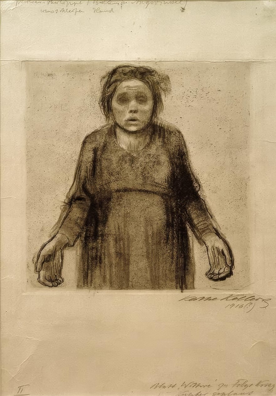 Vdova od Käthe Kollwitz