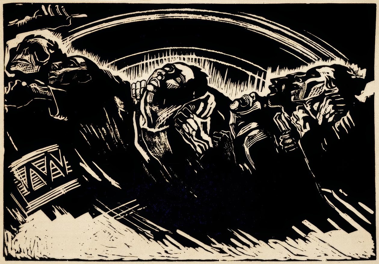 K. Kollwitz, Dobrovolníci od Käthe Kollwitz