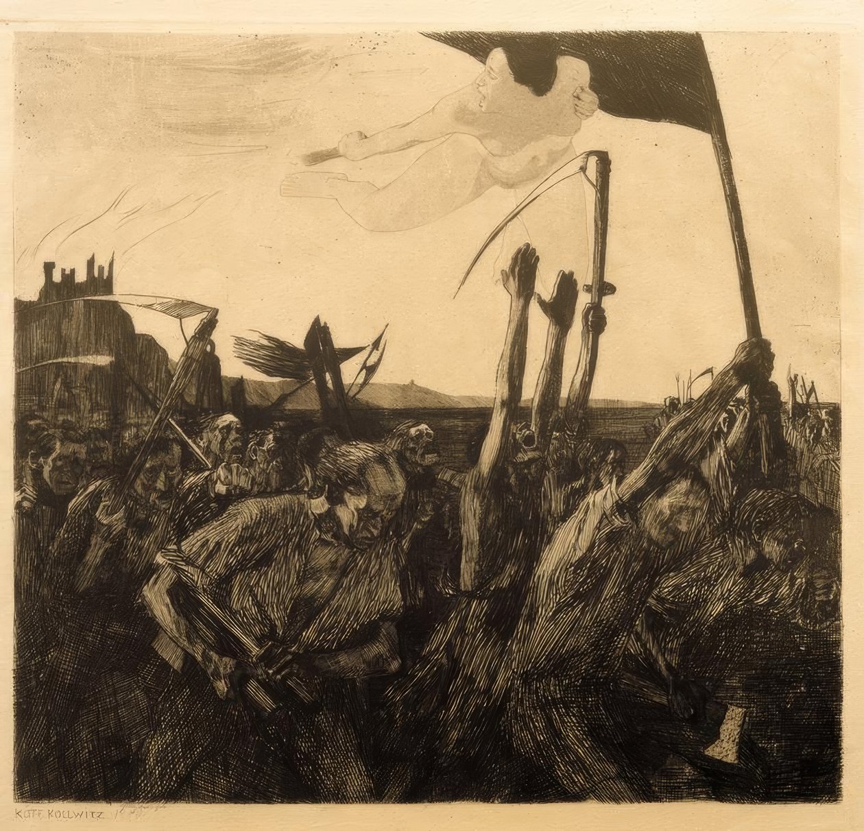 Käthe Kollwitz, vzpoura od Käthe Kollwitz