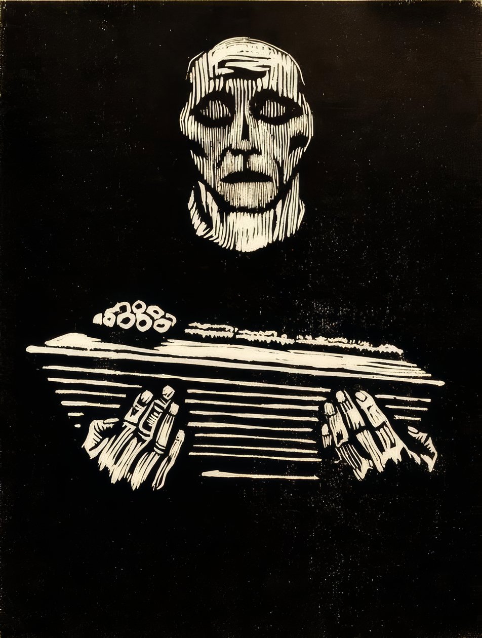 Dětská smrt od Käthe Kollwitz