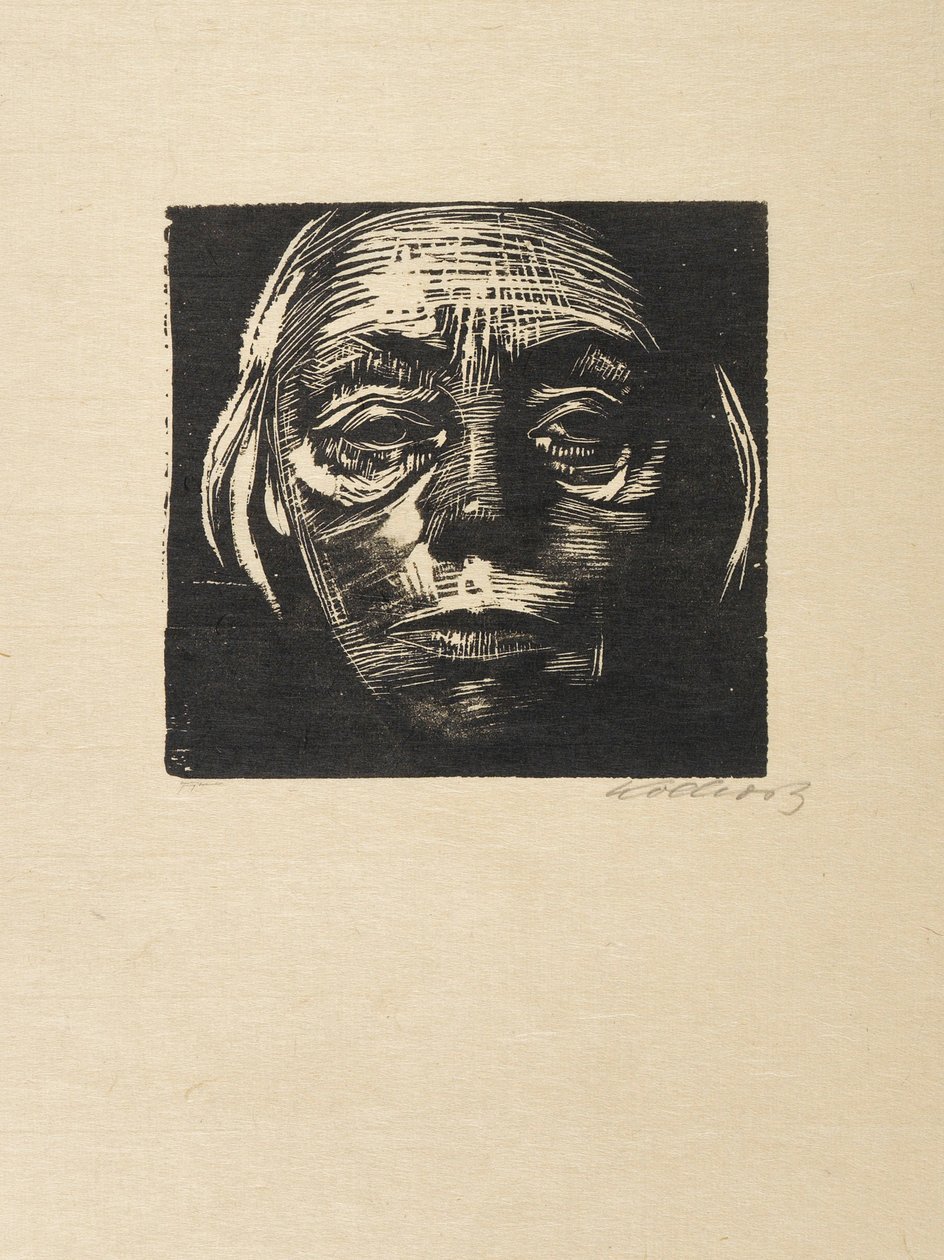 Autoportrét, 1923. od Käthe Kollwitz