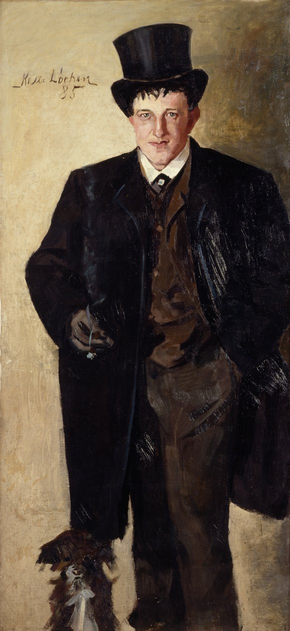Autoportrét od Kalle (1865 93) Lochen