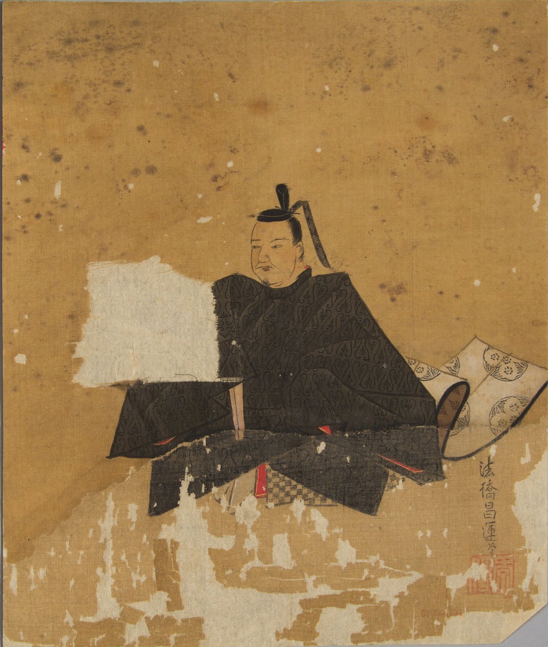 Nesmrtelný básník, 17. století. od Kano Shoun