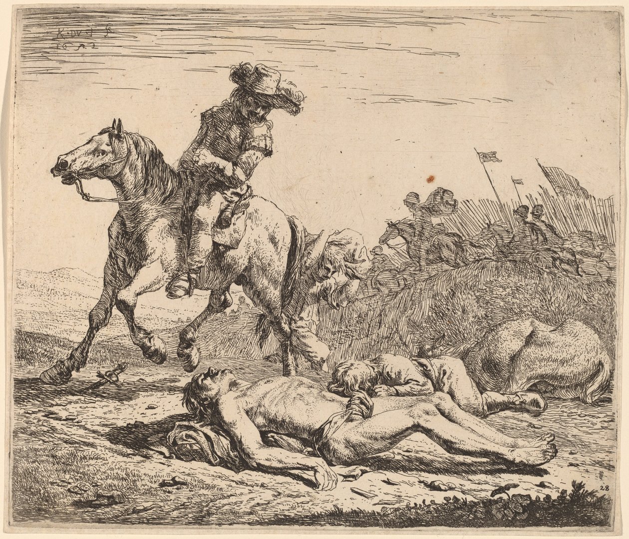 Bojiště od Karel Dujardin