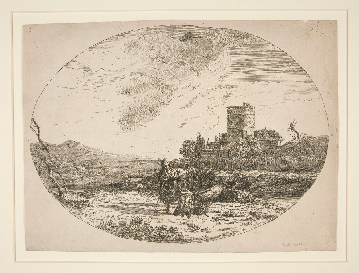 Bukolická krajina od Karel Dujardin