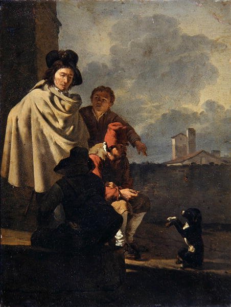 Italové se psem od Karel Dujardin