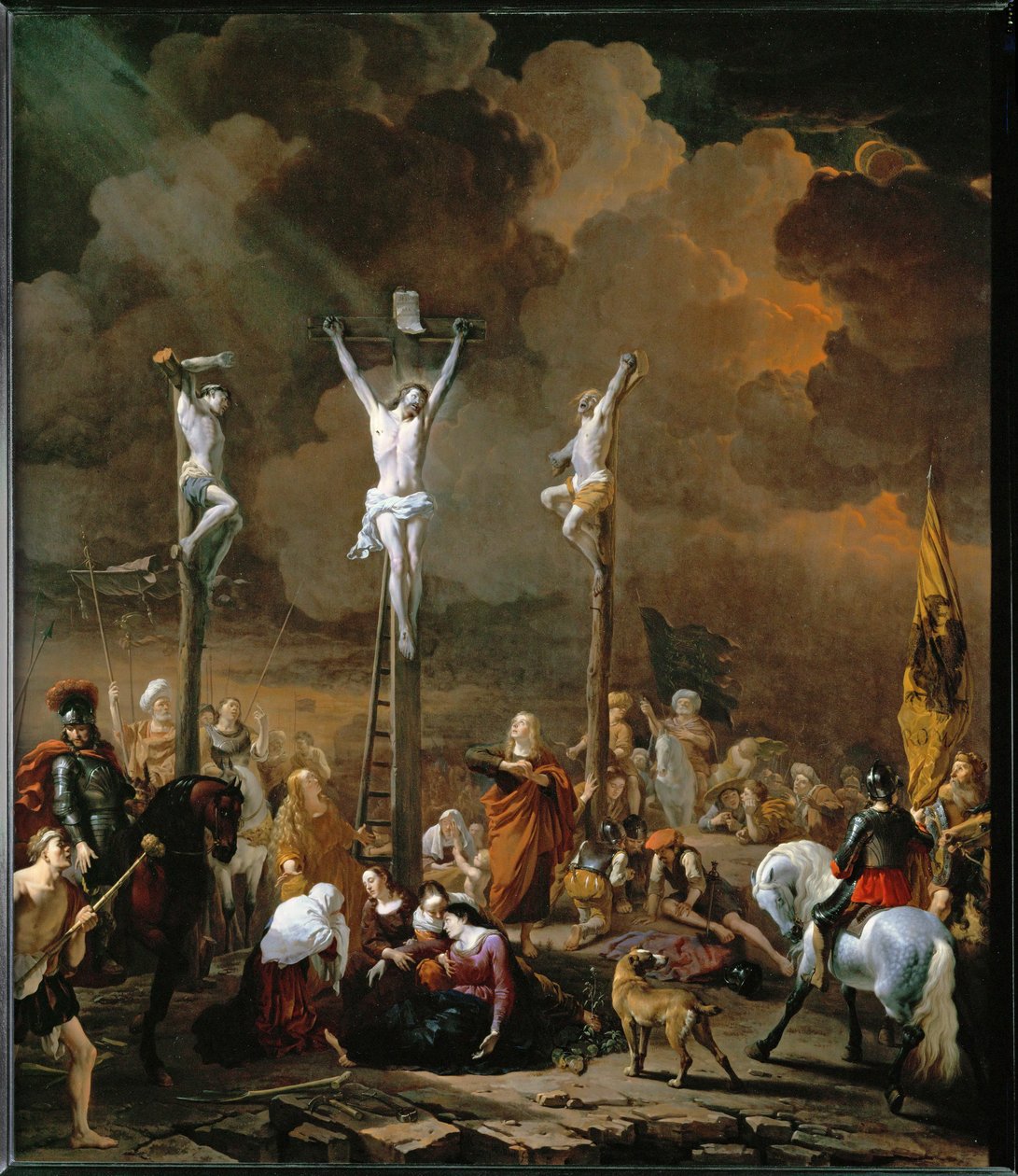 Le Calvaire - Kalvárie ... od Karel Dujardin