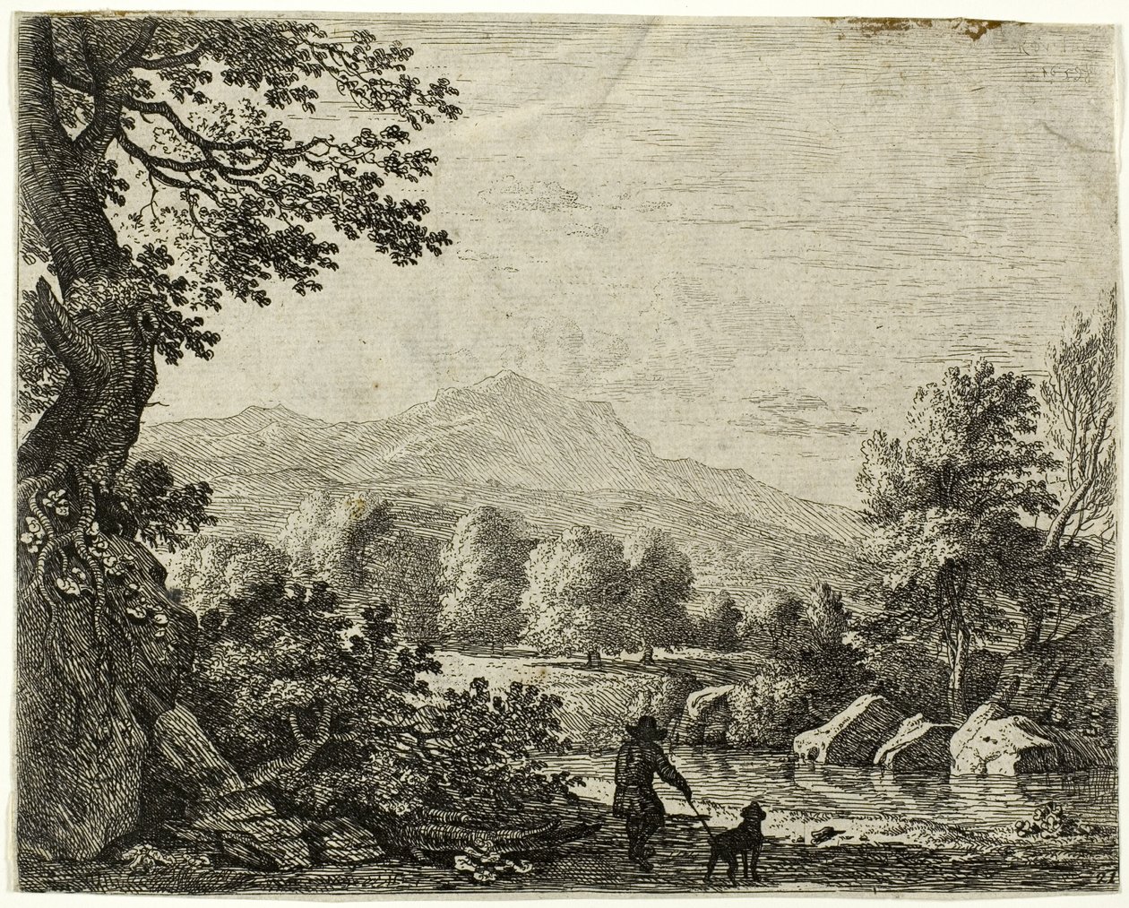 Muž se psem od Karel Dujardin