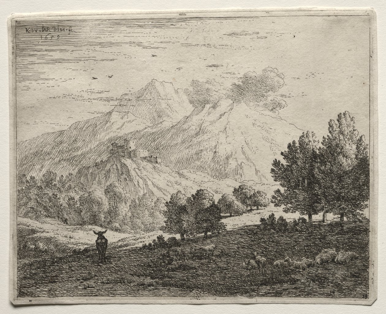 Čtyři hory od Karel Dujardin
