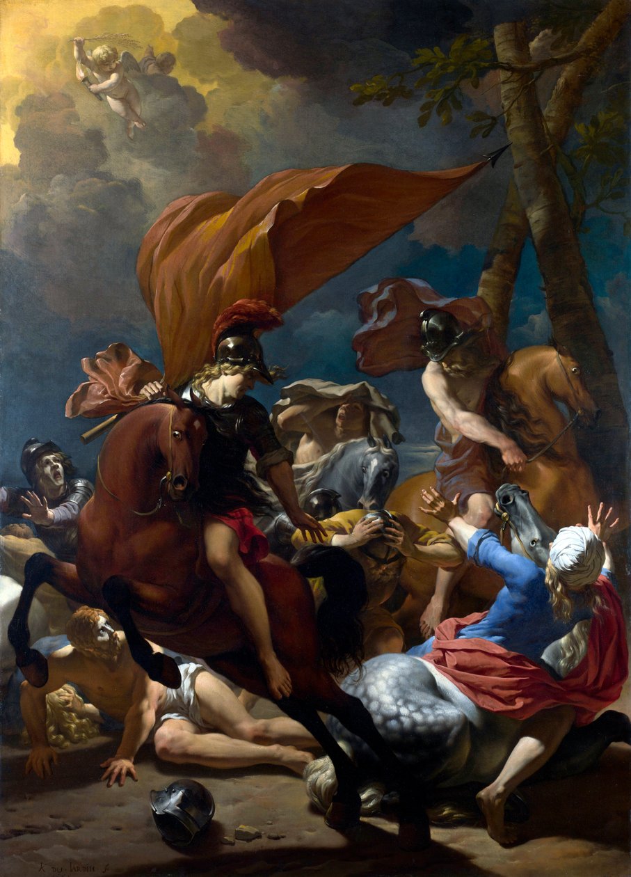 obrácení svatého Pavla od Karel Dujardin