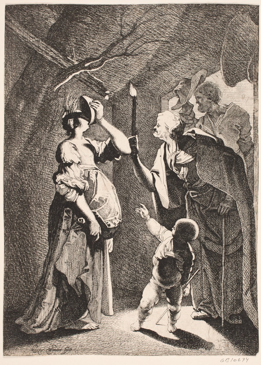 Ceres se vysmíval Stellio od Karel van III Mander