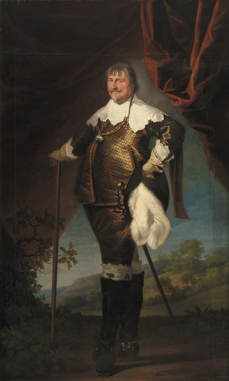 Kristián IV od Karel van III Mander