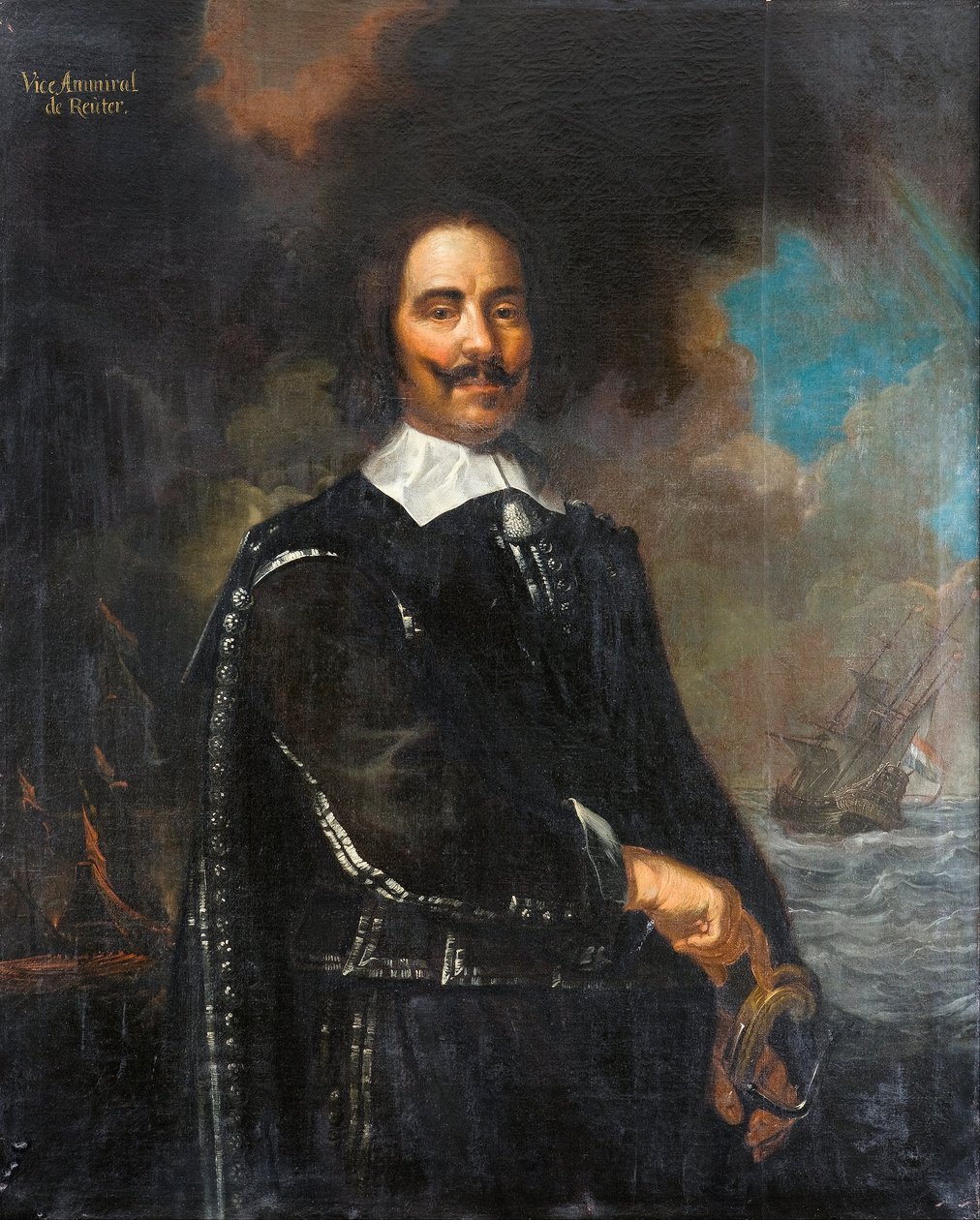 Viceadmirál de Ruyter od Karel van III Mander