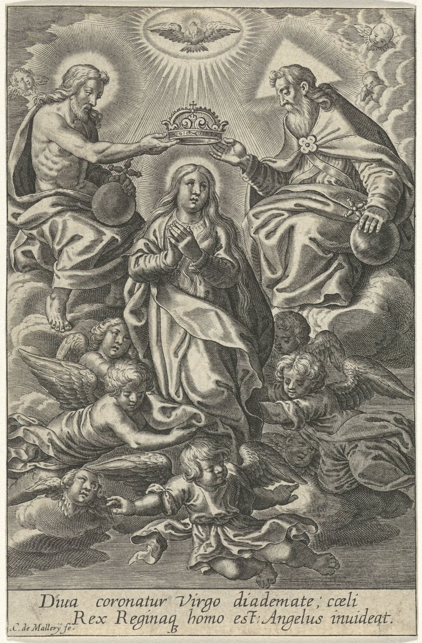 Korunovace Marie od Karel van Mallery