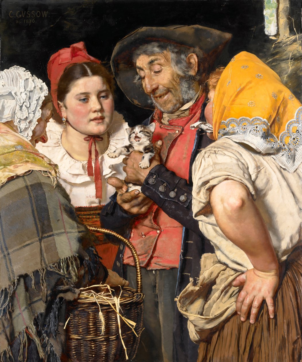 Old Mans Treasure (The Kitten) od Karl Gussow