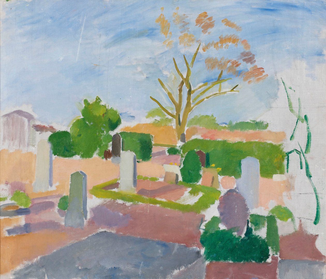 Hřbitov, Christiansø od Karl Isakson