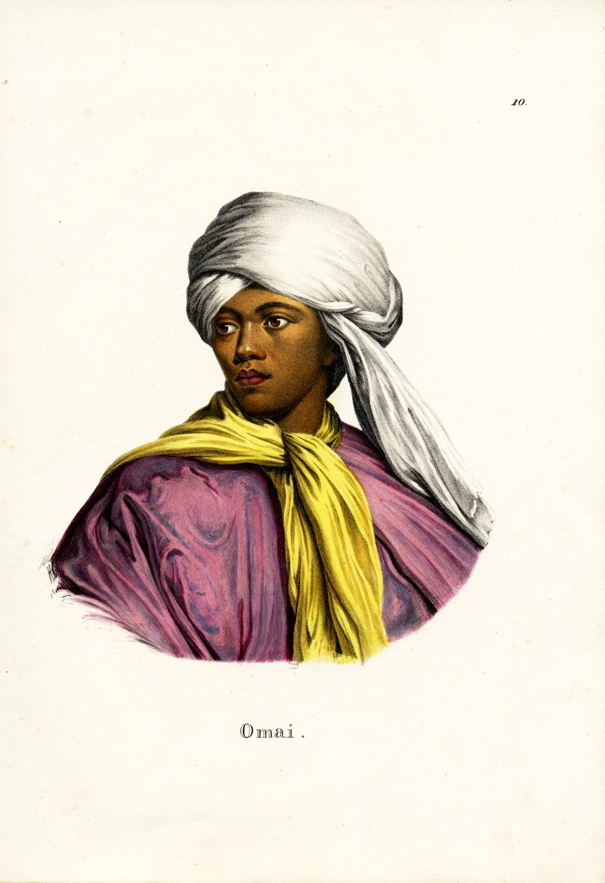 Omai, 1824 od Karl Joseph Brodtmann