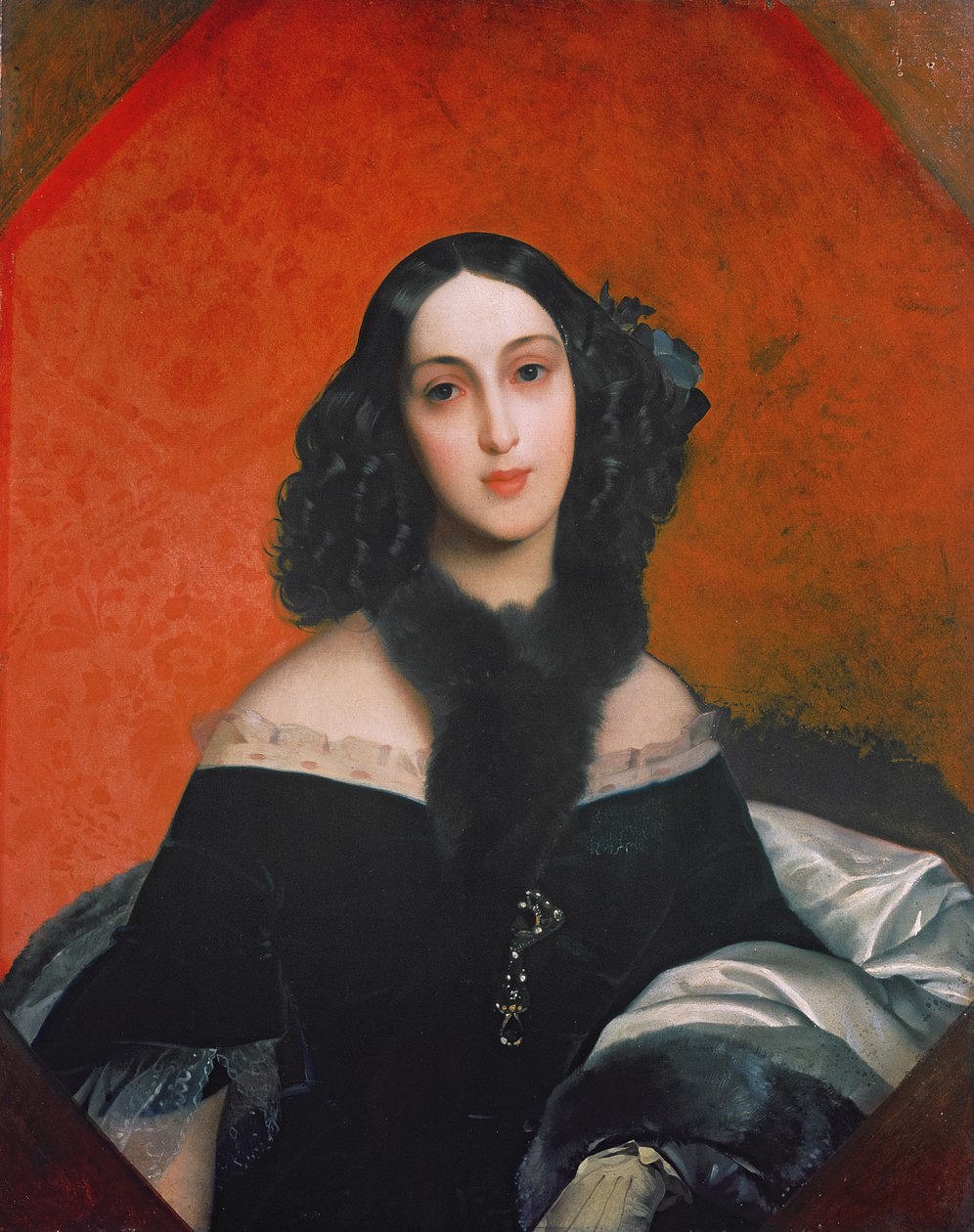 Portrét M.A. Beka, 1840 od Karl Pavlovich Bryullov
