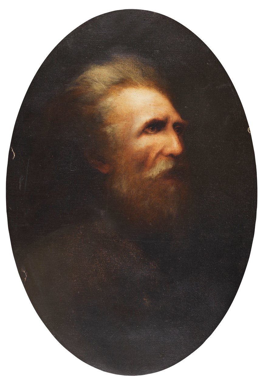Autoportrét Karla Wilhelma Diefenbacha od Karl Wilhelm Diefenbach