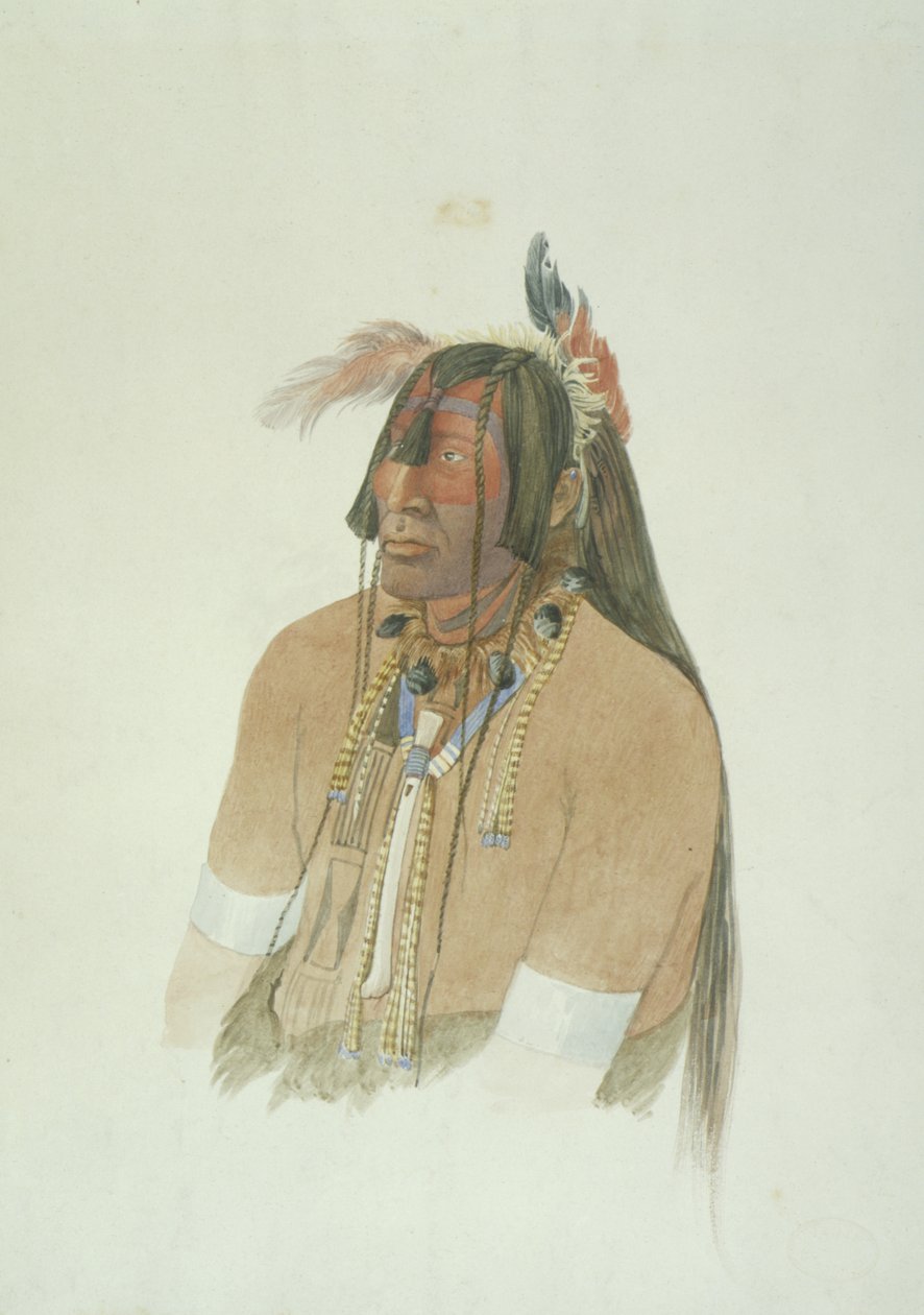 Neznámý muž od Karl Bodmer