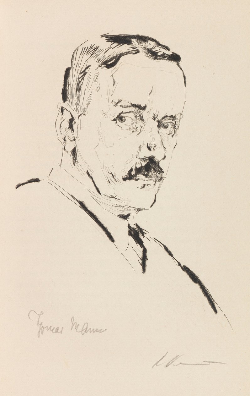 Portrét Thomase Manna 1875-1955, 1924. od Karl Dannemann