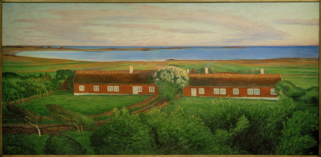 Sousední farmy od Karl Fredrick Nordstrom