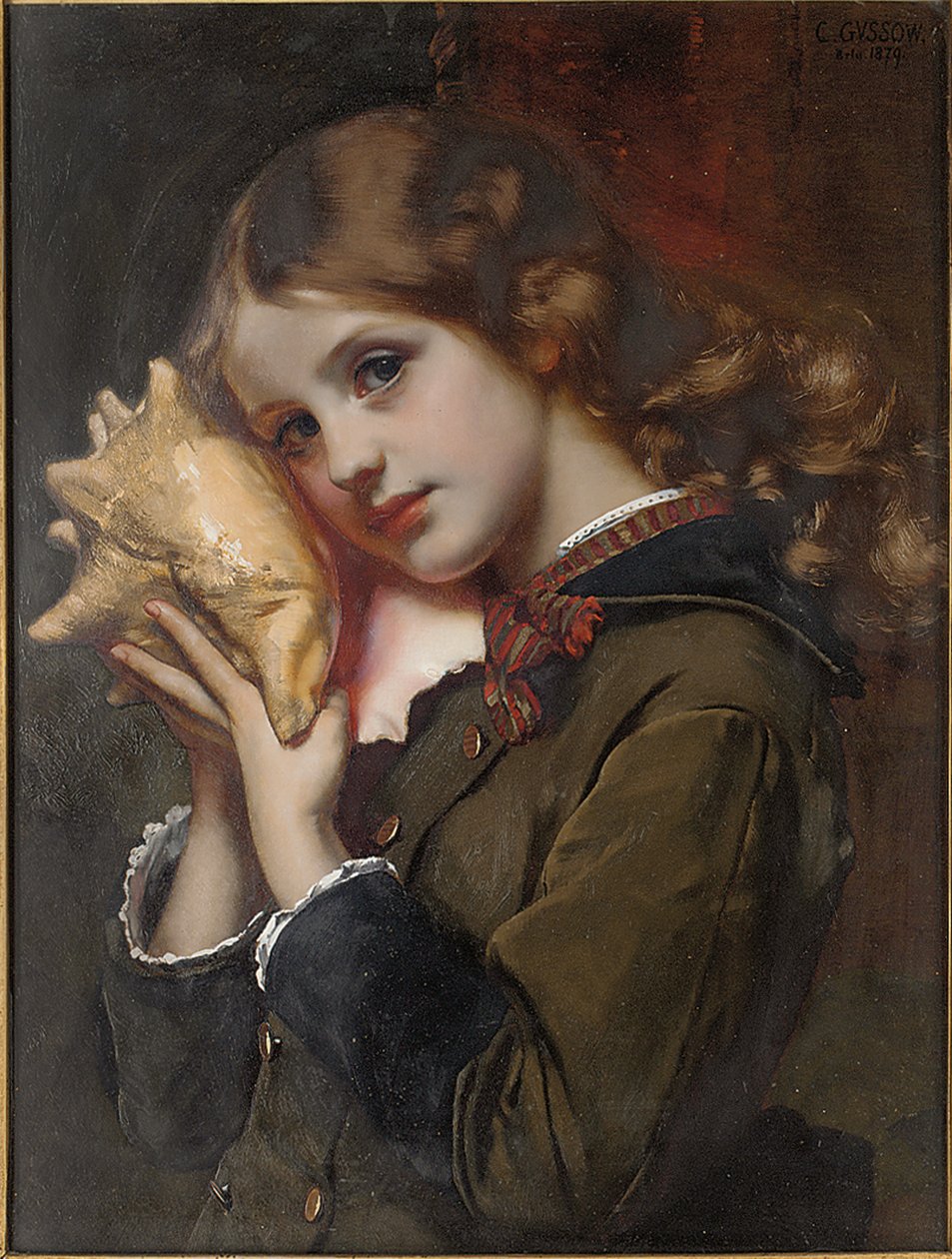 Zvuk moře, 1879 od Karl Gussow