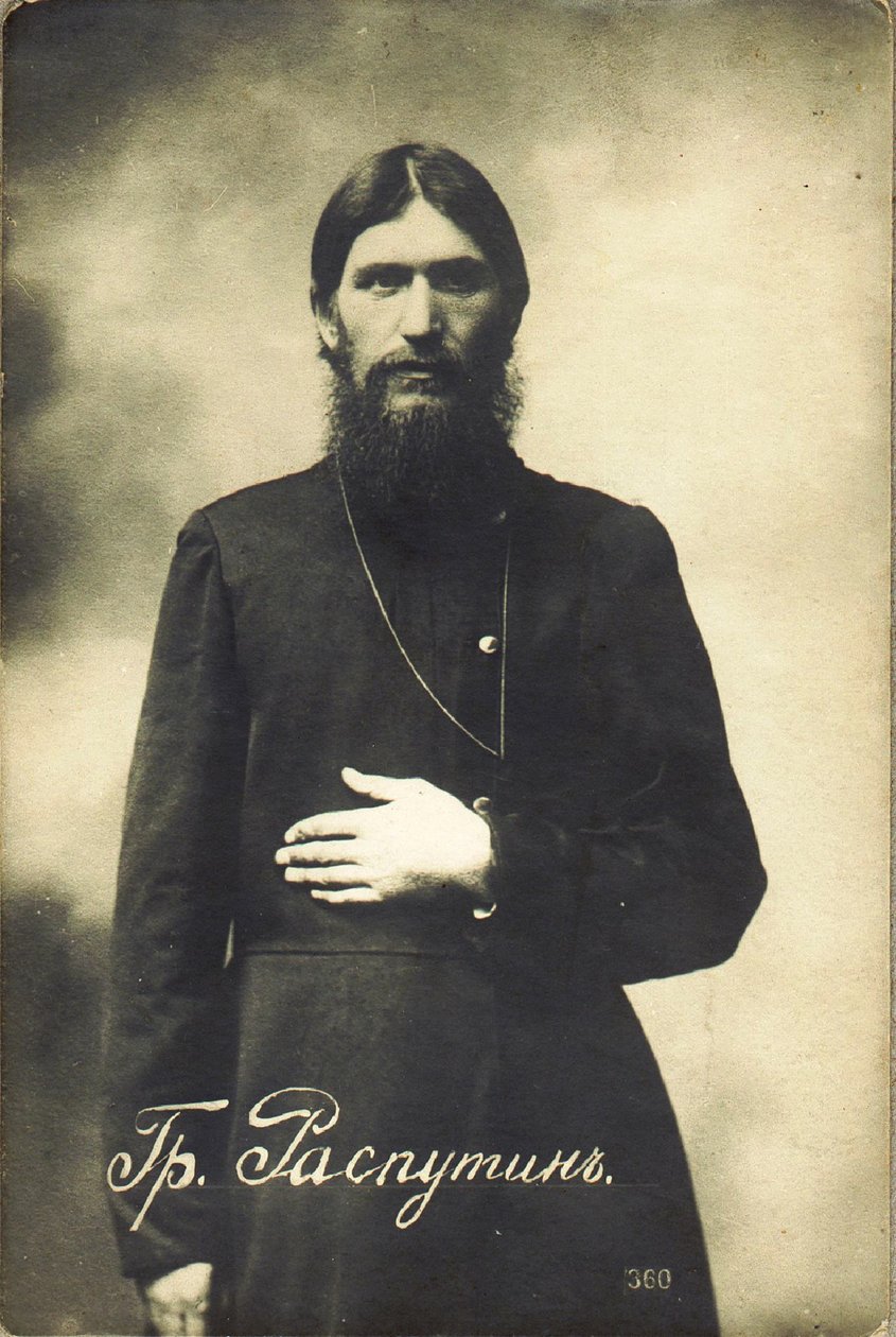 Grigorij Jefimovič Rasputin 1869-1916 od Karl Karlovich Bulla