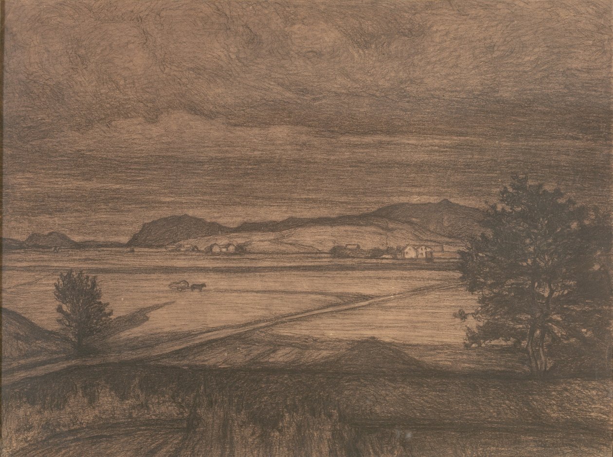 Högadal na Tjörna od Karl Nordström