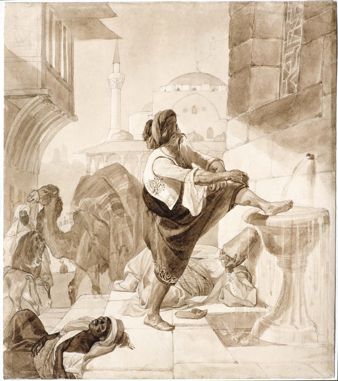 Poledne v karavanseraji, 1835. od Karl Pavlovich Bryullov