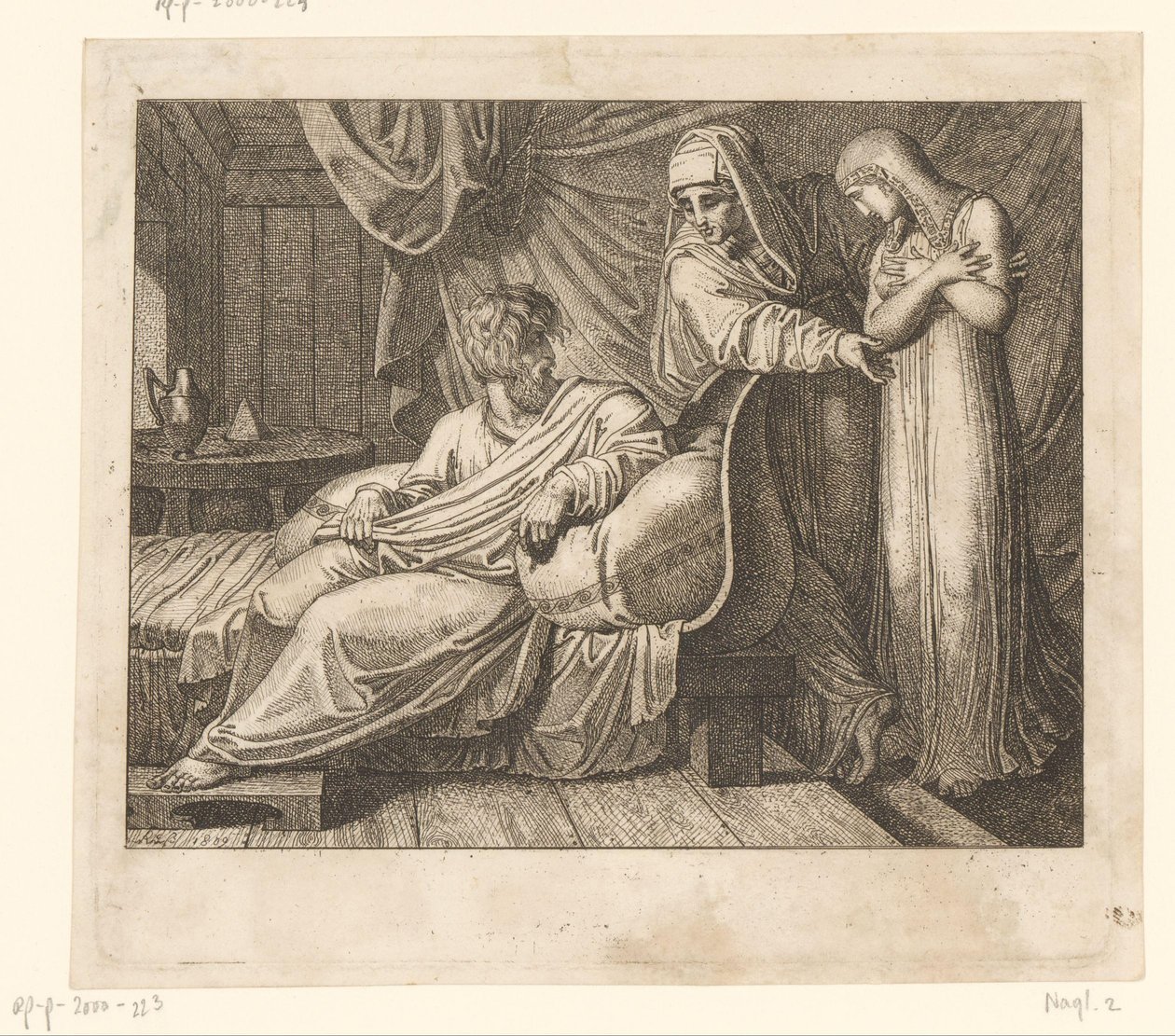 Sarah představuje Abrahamovi Hagar Nápady (název série) od Karl Russ