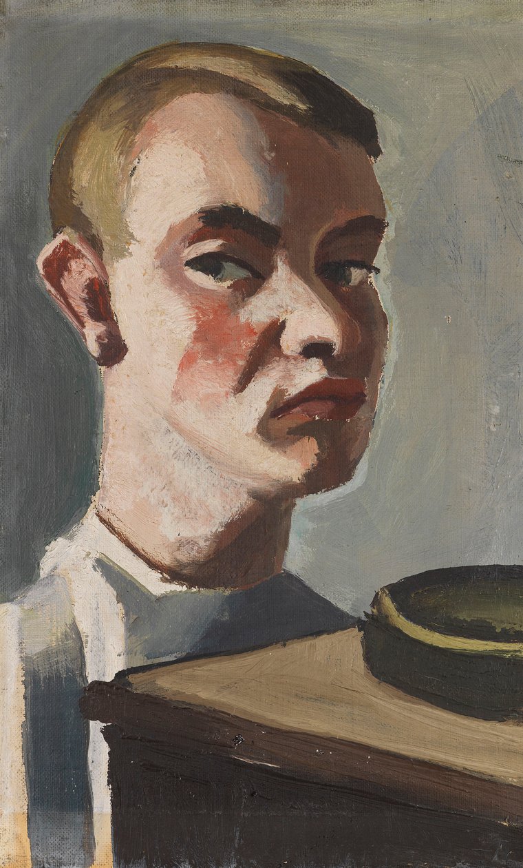 Autoportrét, c. 1920. od Karl Tratt