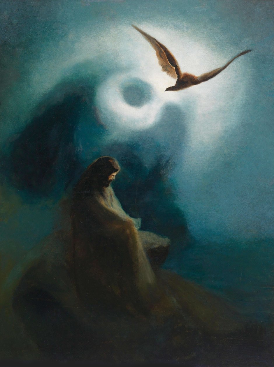 Mučedník a ukřižovaný, syn Helios, 1895. od Karl Wilhelm Diefenbach