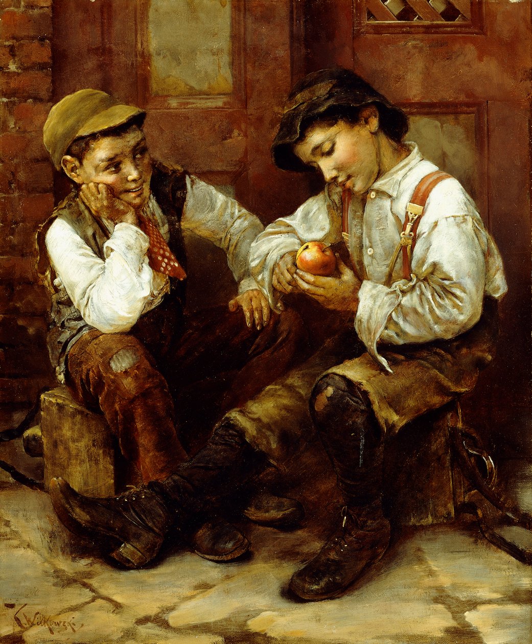 Street Urchins, od Karl Witkowski