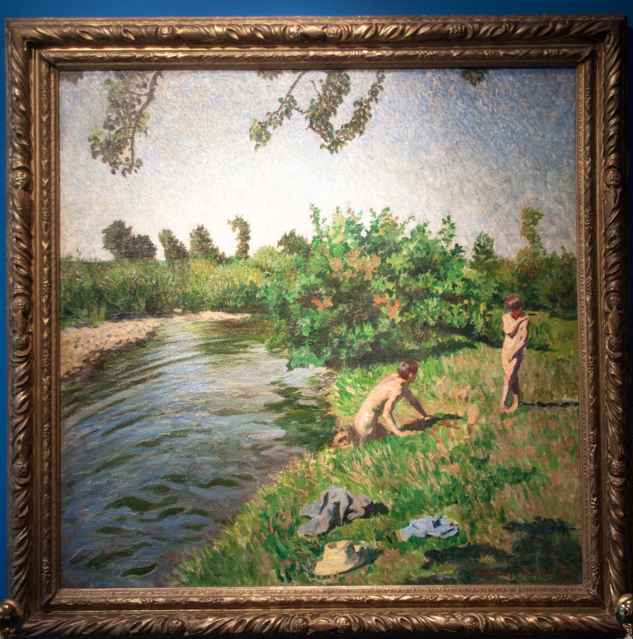  Furdozo fiuknAngličtina: Bathing_boysn od Károly Ferenczy