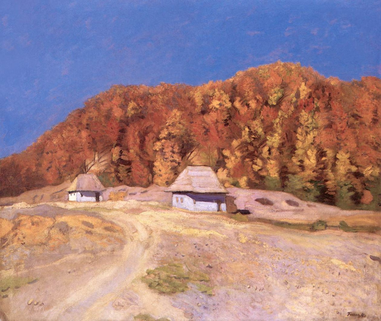 Bukový les od Károly Ferenczy