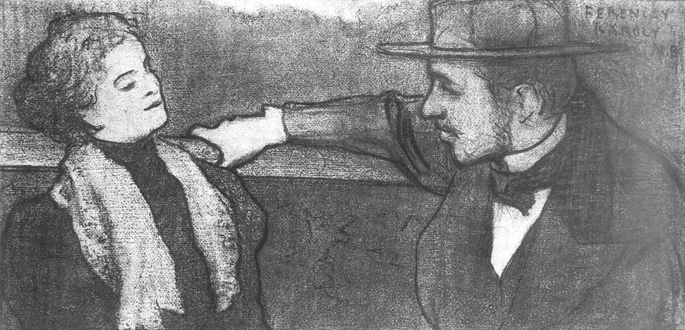 Daphnis a Chloe od Károly Ferenczy