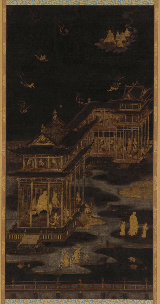 Ráj Amida Buddhy (Amitabha) od Kasuga Kaishi