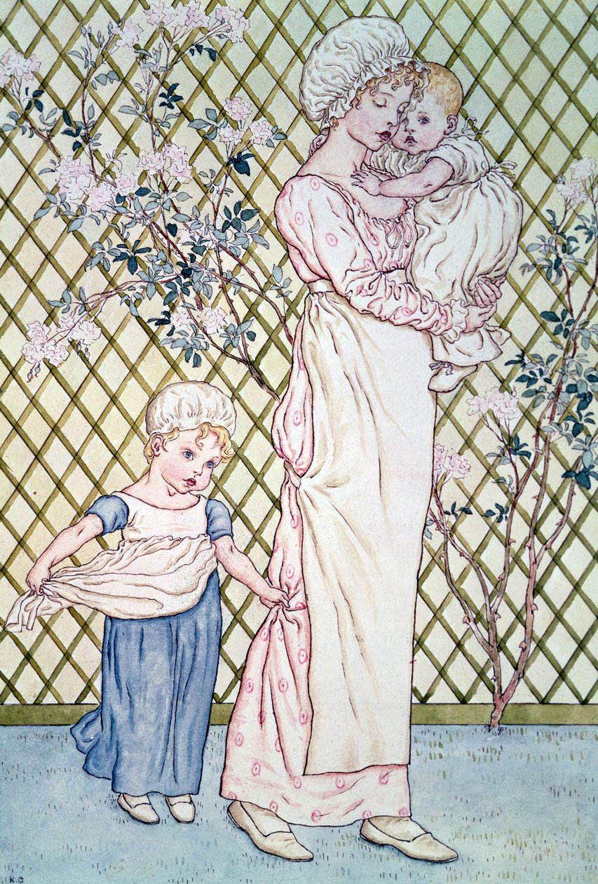 Matka a dítě od Kate Greenaway