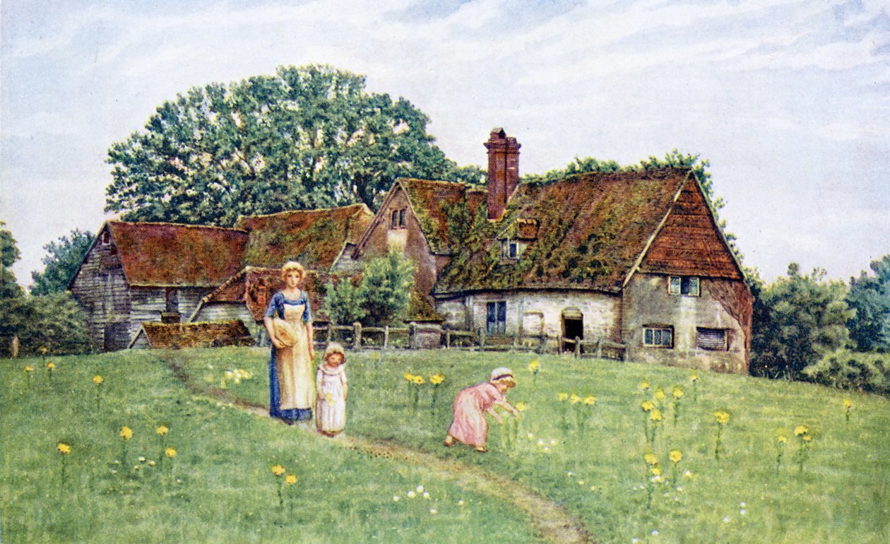 Starý statek od Kate Greenawayové. od Kate Greenaway