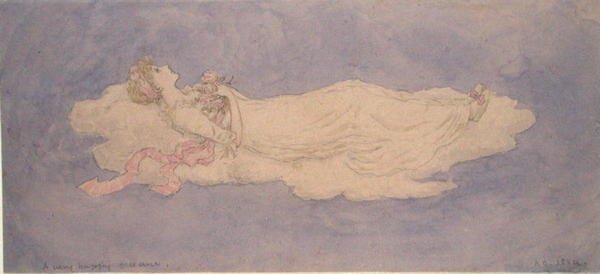 Velmi šťastný sen od Kate Greenaway